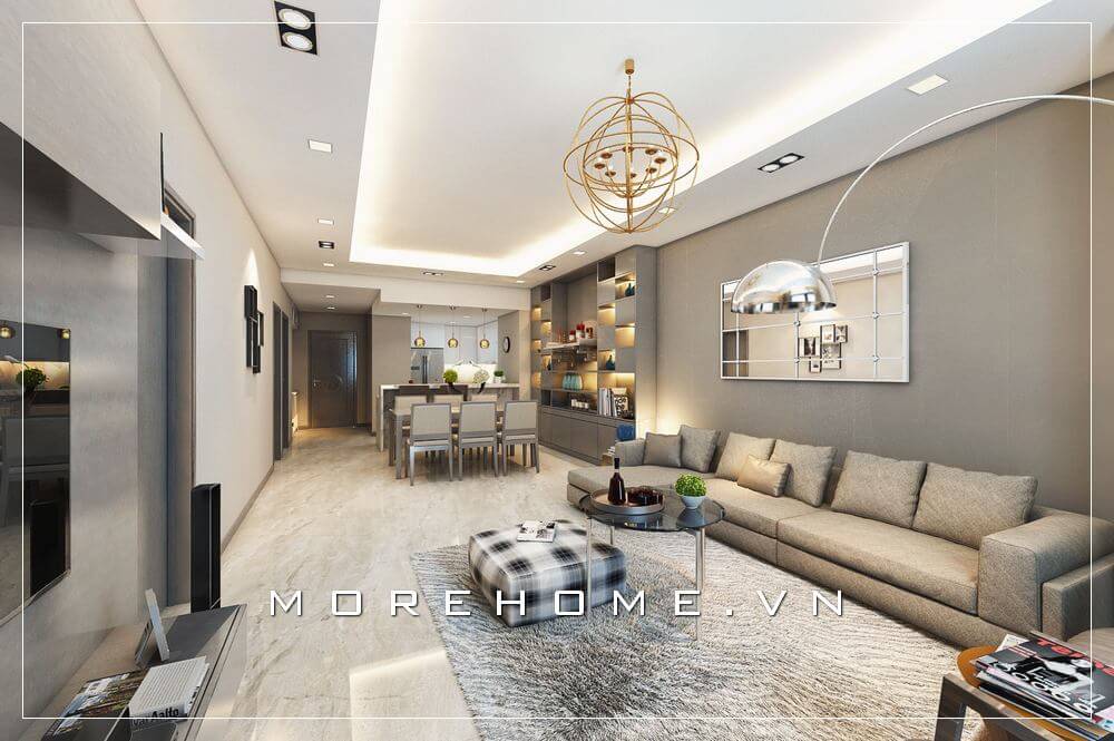 Thiết kế phòng khách tại Hà Nội